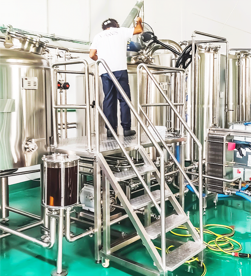 1000L brewery equipment by Tiantai